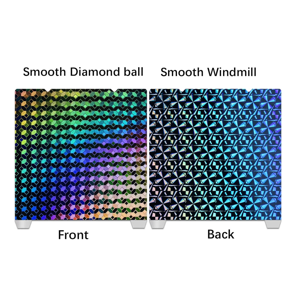 Dual-Sided Patterned Build Plate | 235 × 235 mm