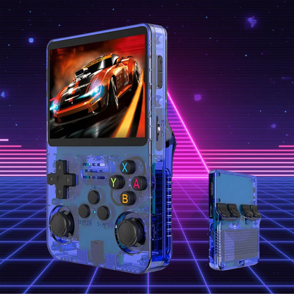 Handheld Retro Gaming Console with Built-in Classic Games