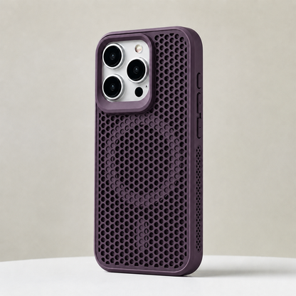 AirFlow Breathable MagSafe Case for iPhone 12-17