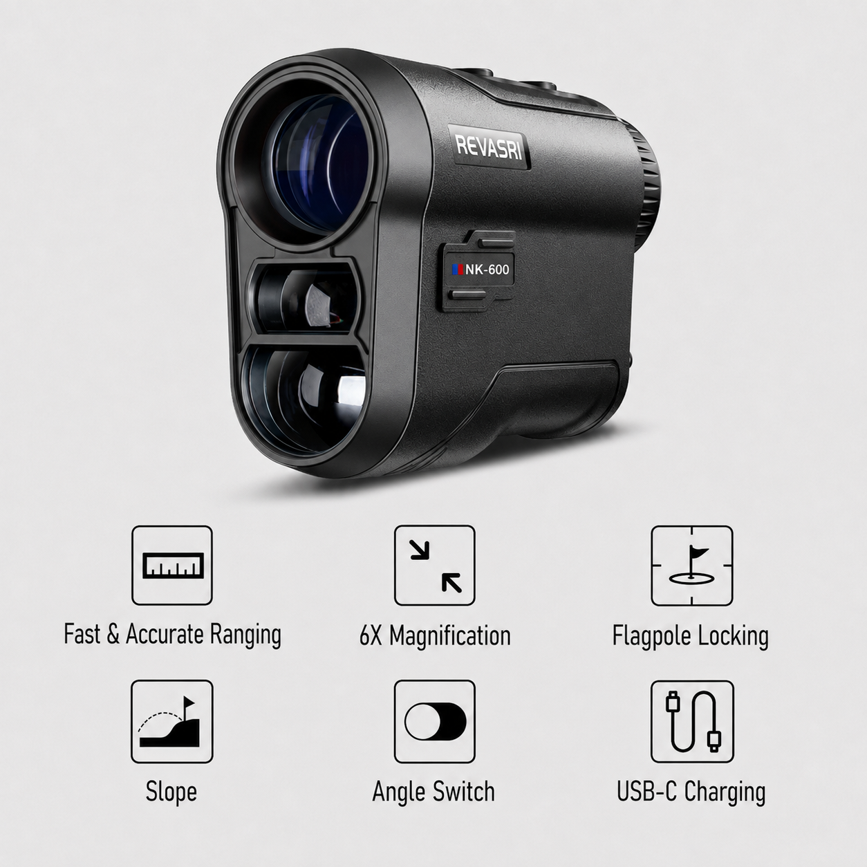 REVASRI ClutchShot Golf Rangefinder