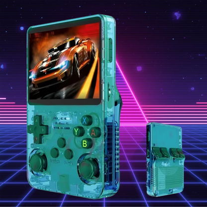 Handheld Retro Gaming Console with Built-in Classic Games
