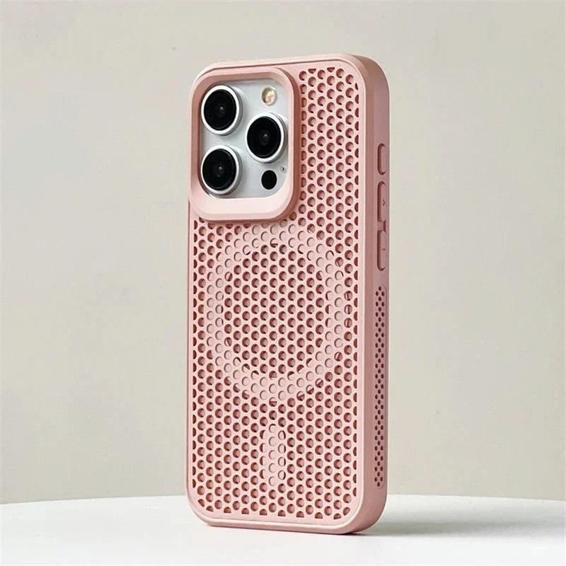 AirFlow Breathable MagSafe Case for iPhone 12-17