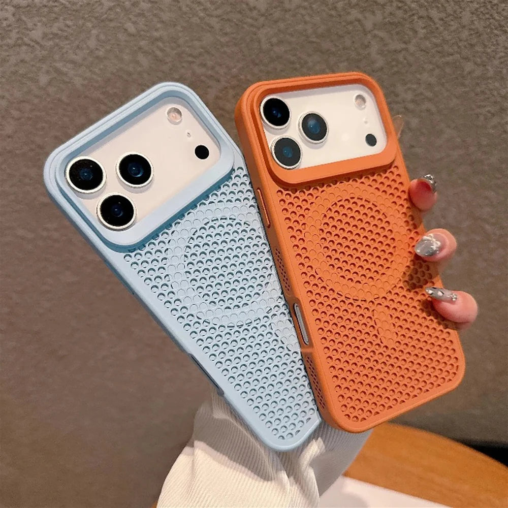AirFlow Breathable MagSafe Case for iPhone 12-17