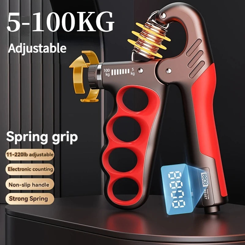 Adjustable Hand Grip Strength Trainer (5-100kg)