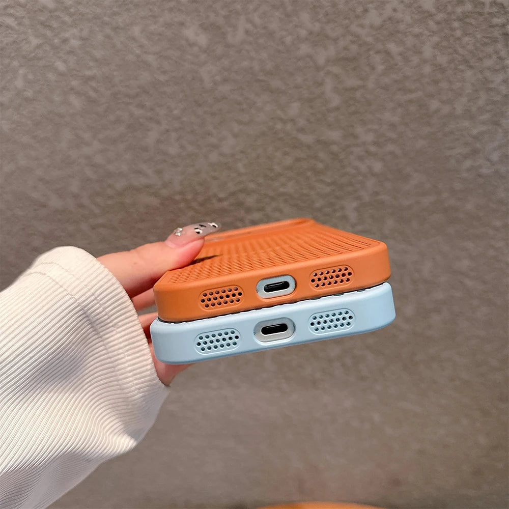 AirFlow Breathable MagSafe Case for iPhone 12-17