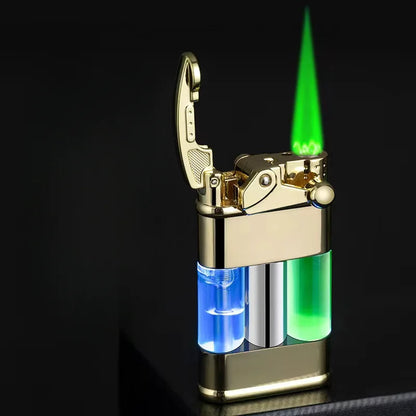 Windproof Jet Torch Lighter - Refillable & Stylish
