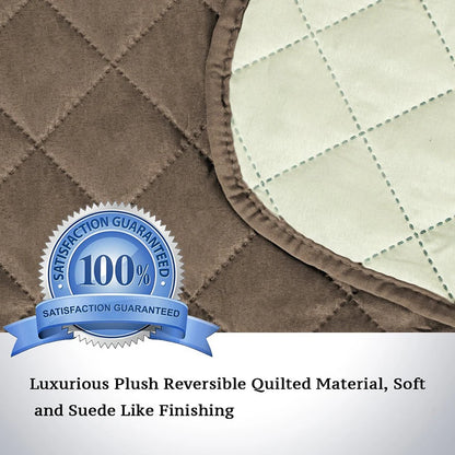 Water-Resistant Quilted Sofa Cover - Furniture Protection
