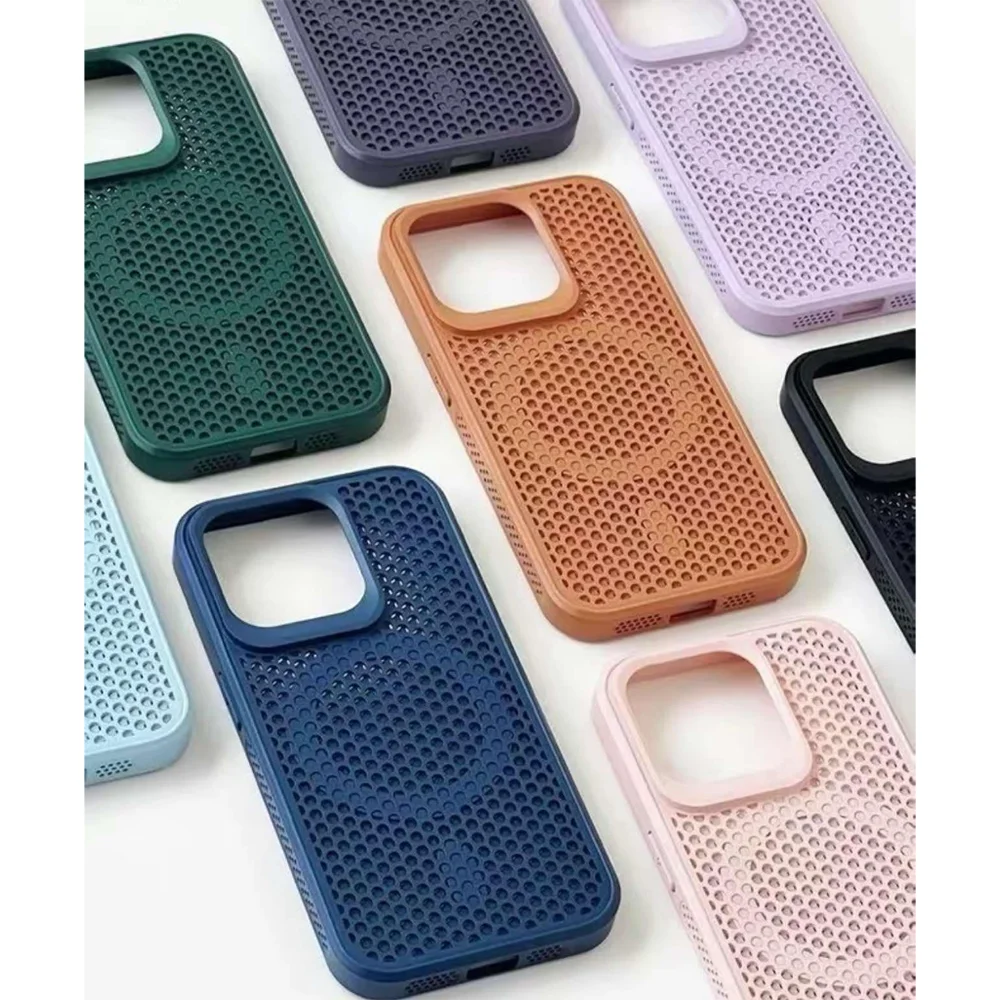 AirFlow Breathable MagSafe Case for iPhone 12-17