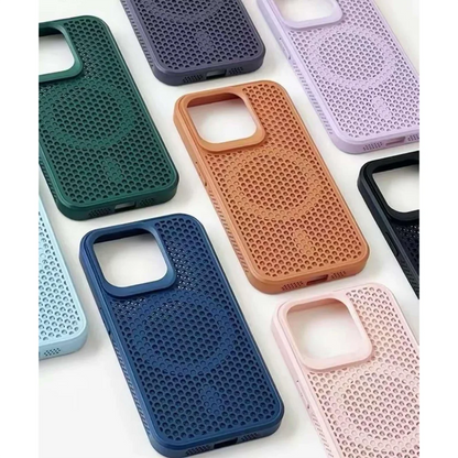 AirFlow Breathable MagSafe Case for iPhone 12-17