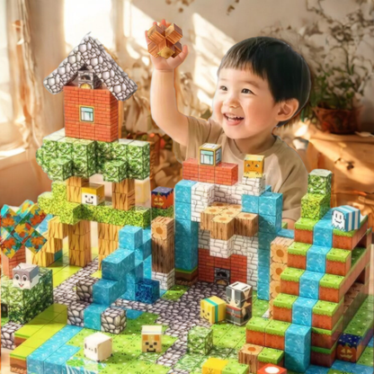 Magnetic Building Blocks - STEM Learning Set