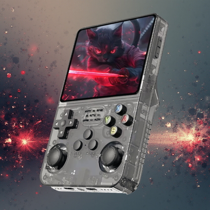 Handheld Retro Gaming Console with Built-in Classic Games