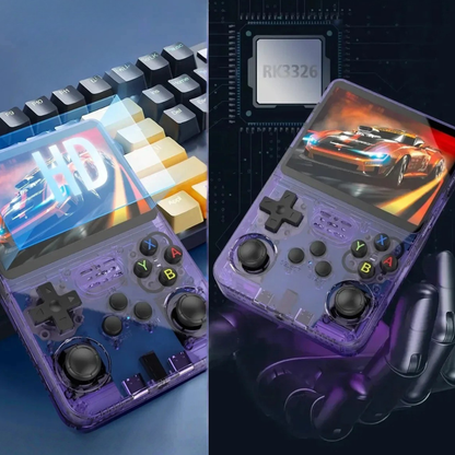 Handheld Retro Gaming Console with Built-in Classic Games