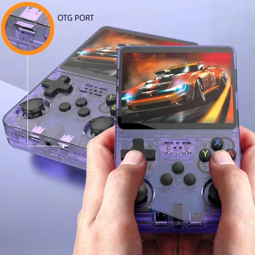 Handheld Retro Gaming Console with Built-in Classic Games
