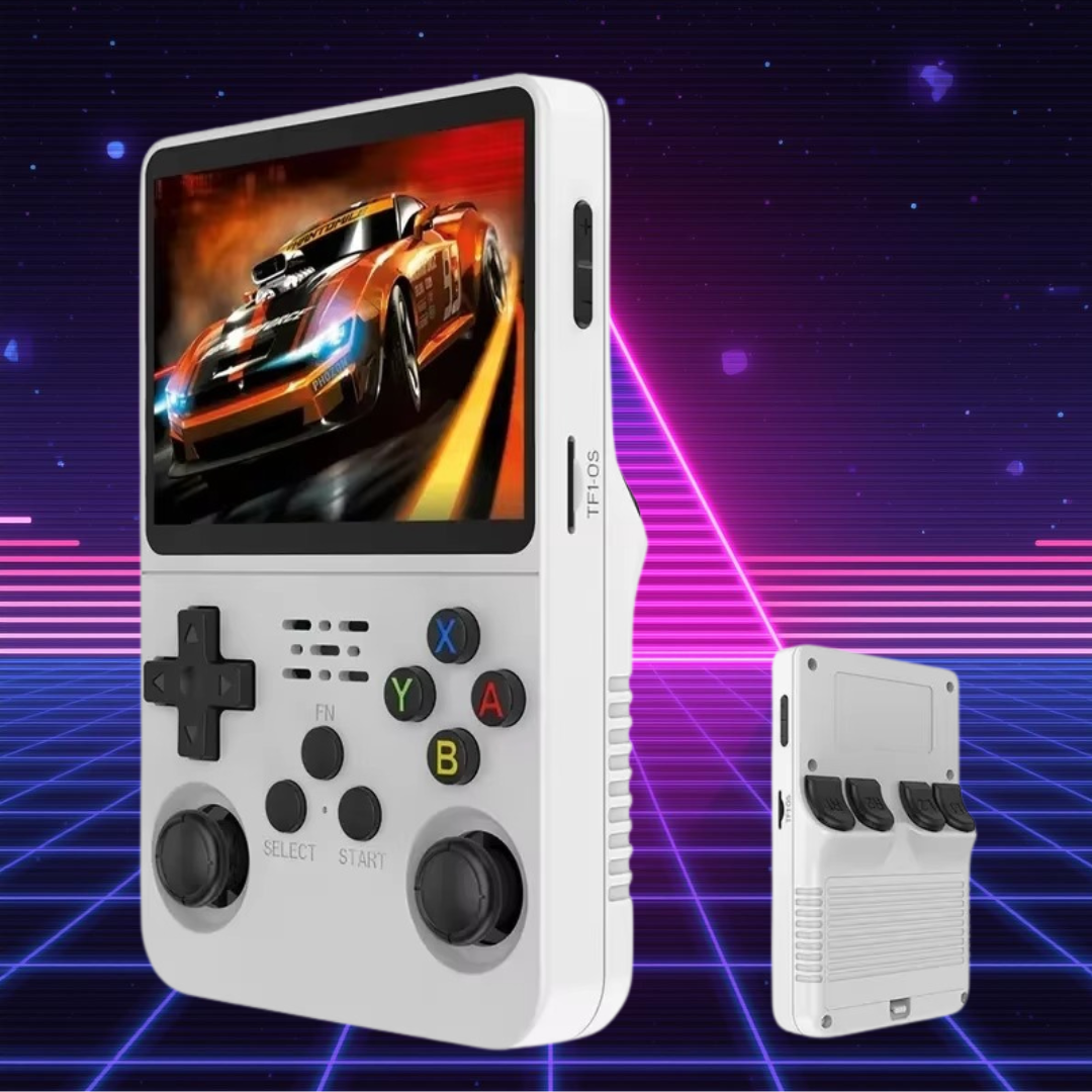 Handheld Retro Gaming Console with Built-in Classic Games