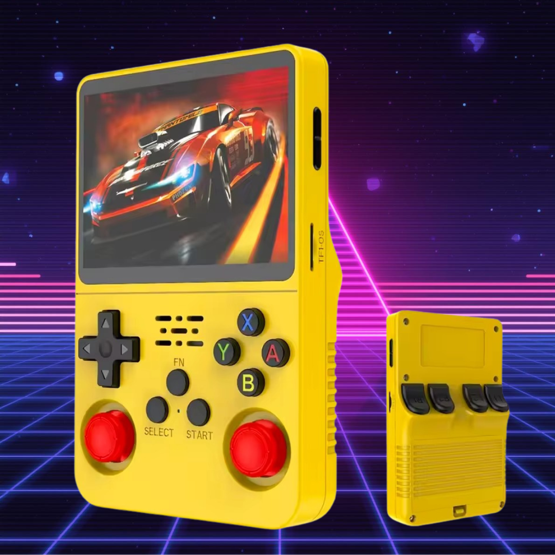 Handheld Retro Gaming Console with Built-in Classic Games