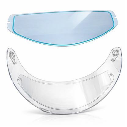 GT4-Style Replacement Visor for AGV Helmets