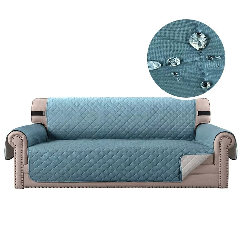 Water-Resistant Quilted Sofa Cover - Furniture Protection