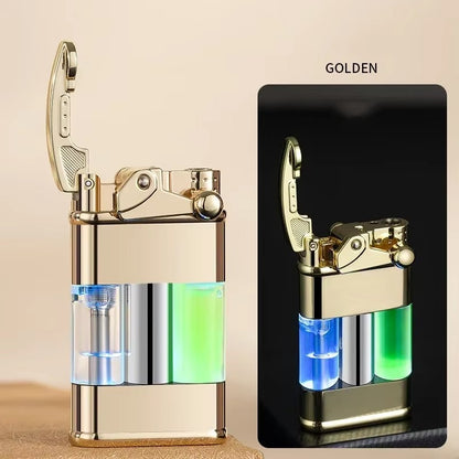 Windproof Jet Torch Lighter - Refillable & Stylish