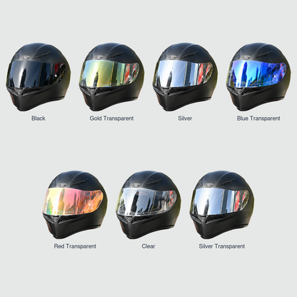 GT4-Style Replacement Visor for AGV Helmets